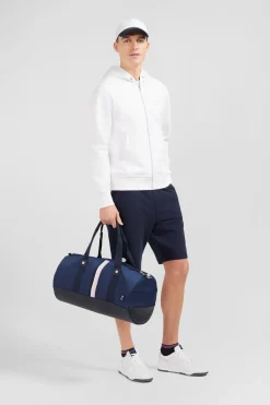 Navy blue rectangular sports bag