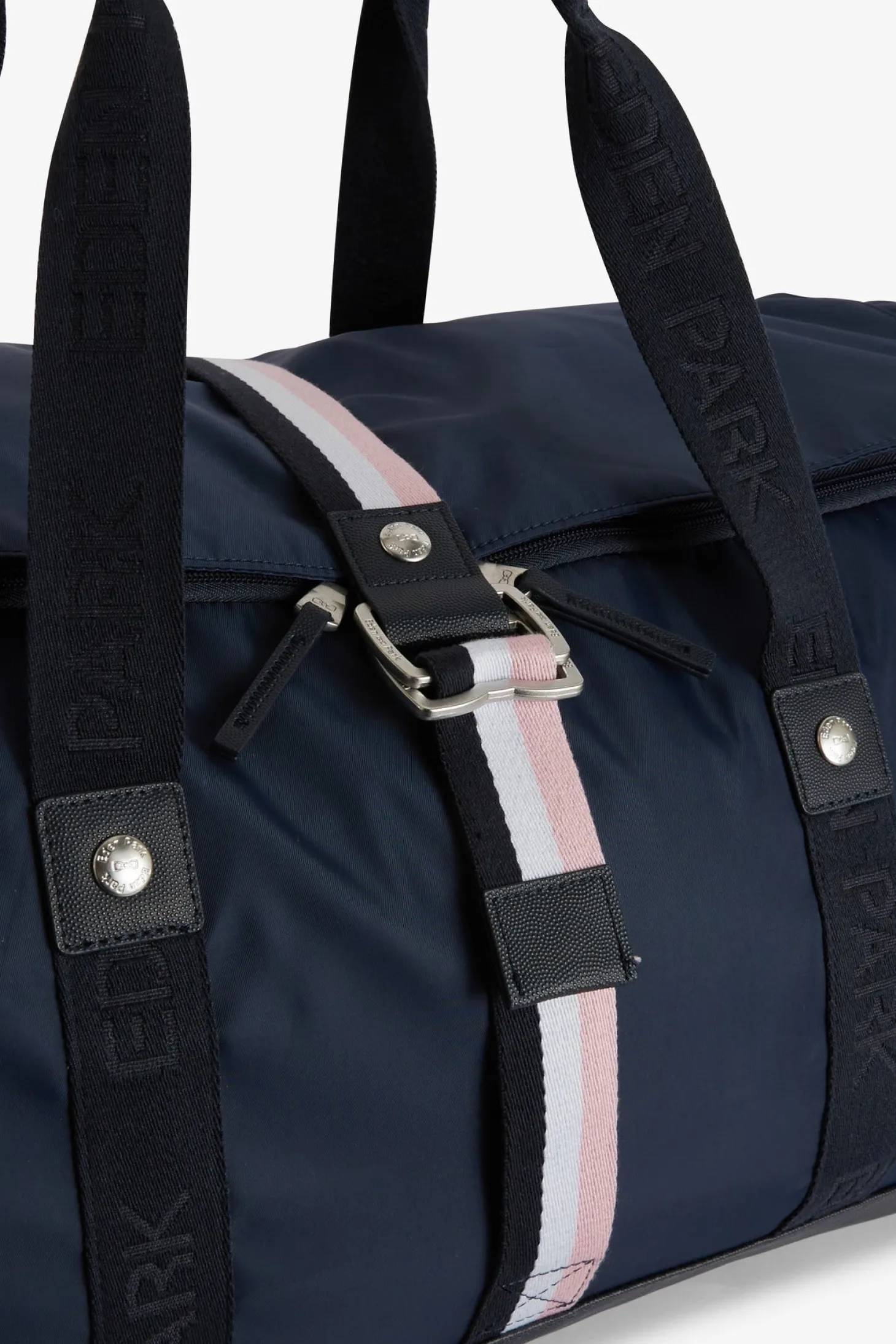 Navy blue rectangular sports bag