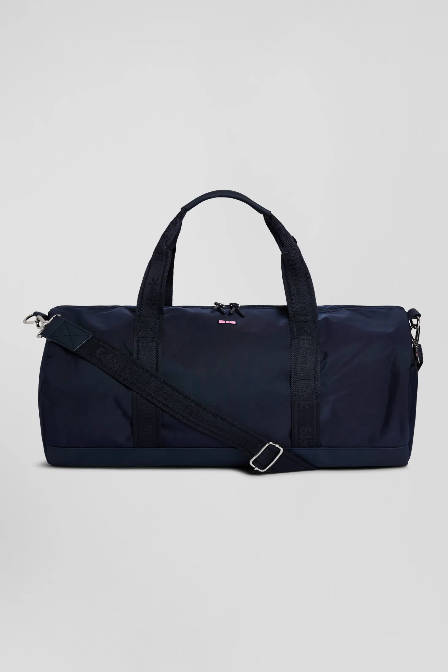 Navy blue sports duffle bag