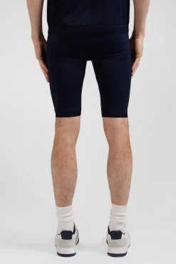 Navy blue stretch sports cycling shorts
