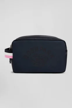 Navy blue toiletry pouch