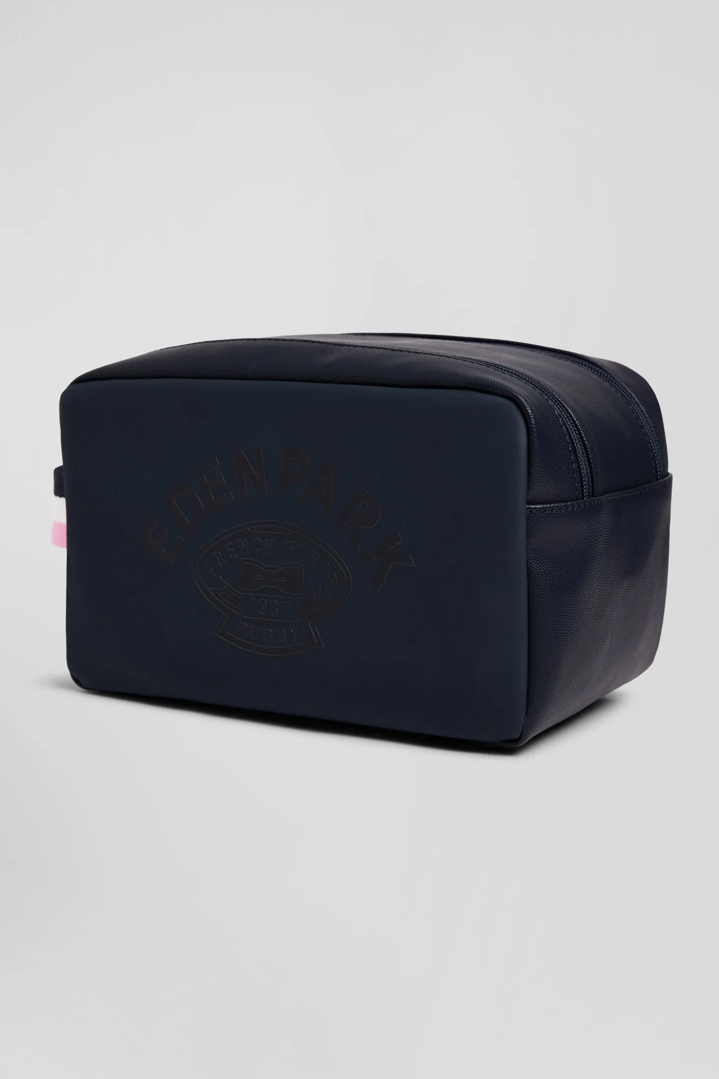 Navy blue toiletry pouch