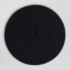 Navy blue wool beret