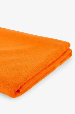 Orange beach towel