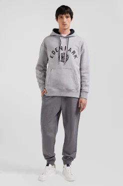 Oversize grey cotton sweatshirt