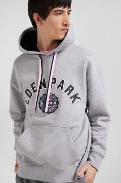 Oversize grey cotton sweatshirt