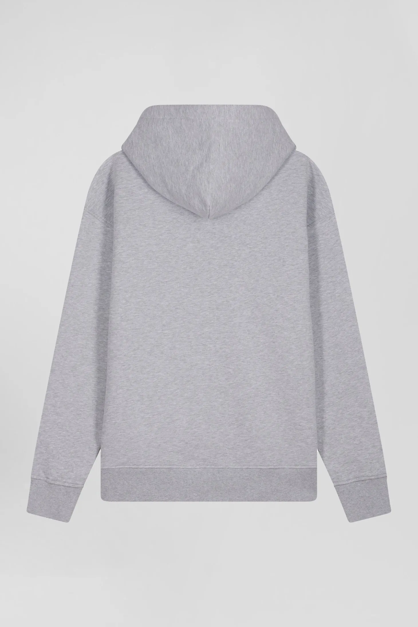 Oversize grey cotton sweatshirt