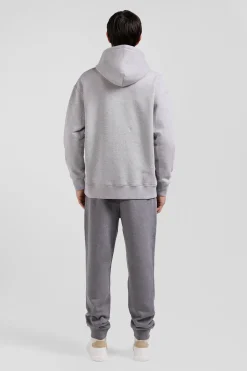 Oversize grey cotton sweatshirt