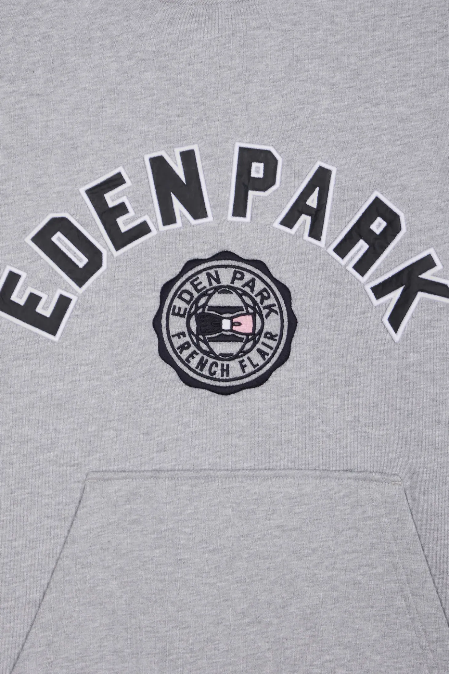 Oversize grey cotton sweatshirt