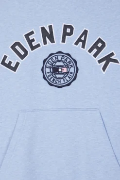 Oversize sky blue cotton sweatshirt