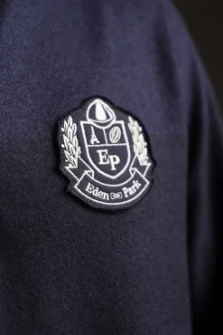 PAP'Atelier rugby shirt in navy striped knit