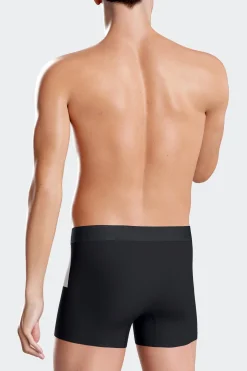 Pink colorblock stretch cotton boxers