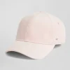 Pink stretch cotton cap