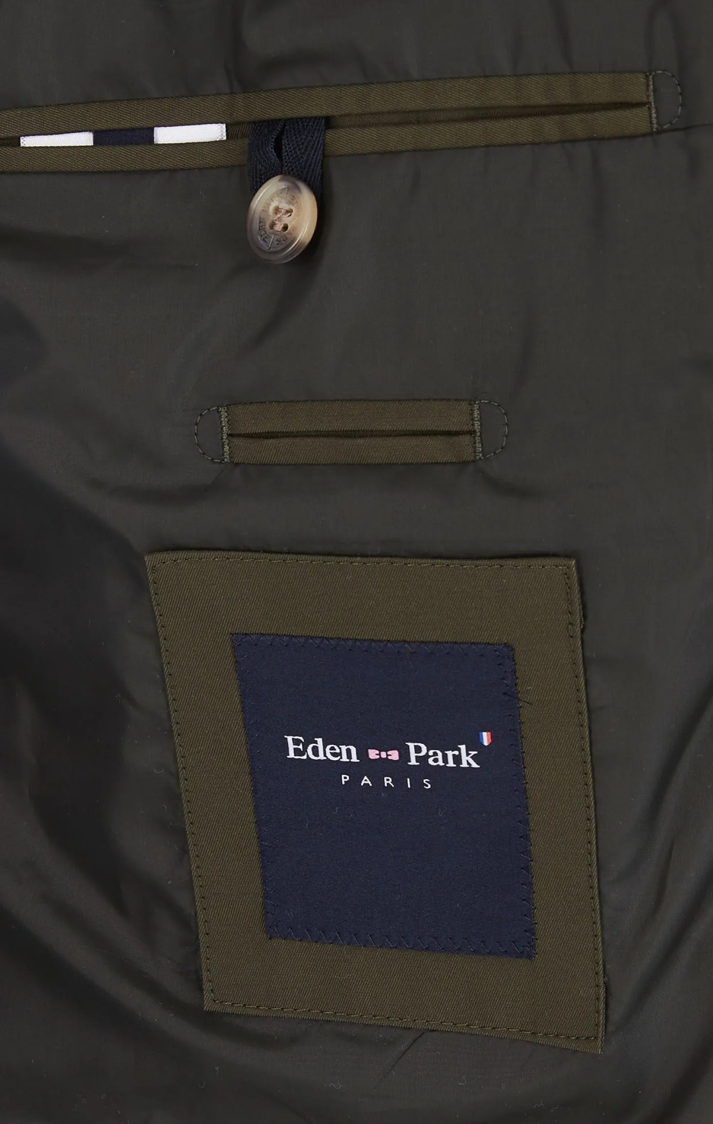 Plain khaki raincoat