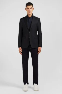 Regular black blazer