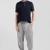 Regular green short-sleeved cotton piqué polo shirt with Eden Park jacquard collar