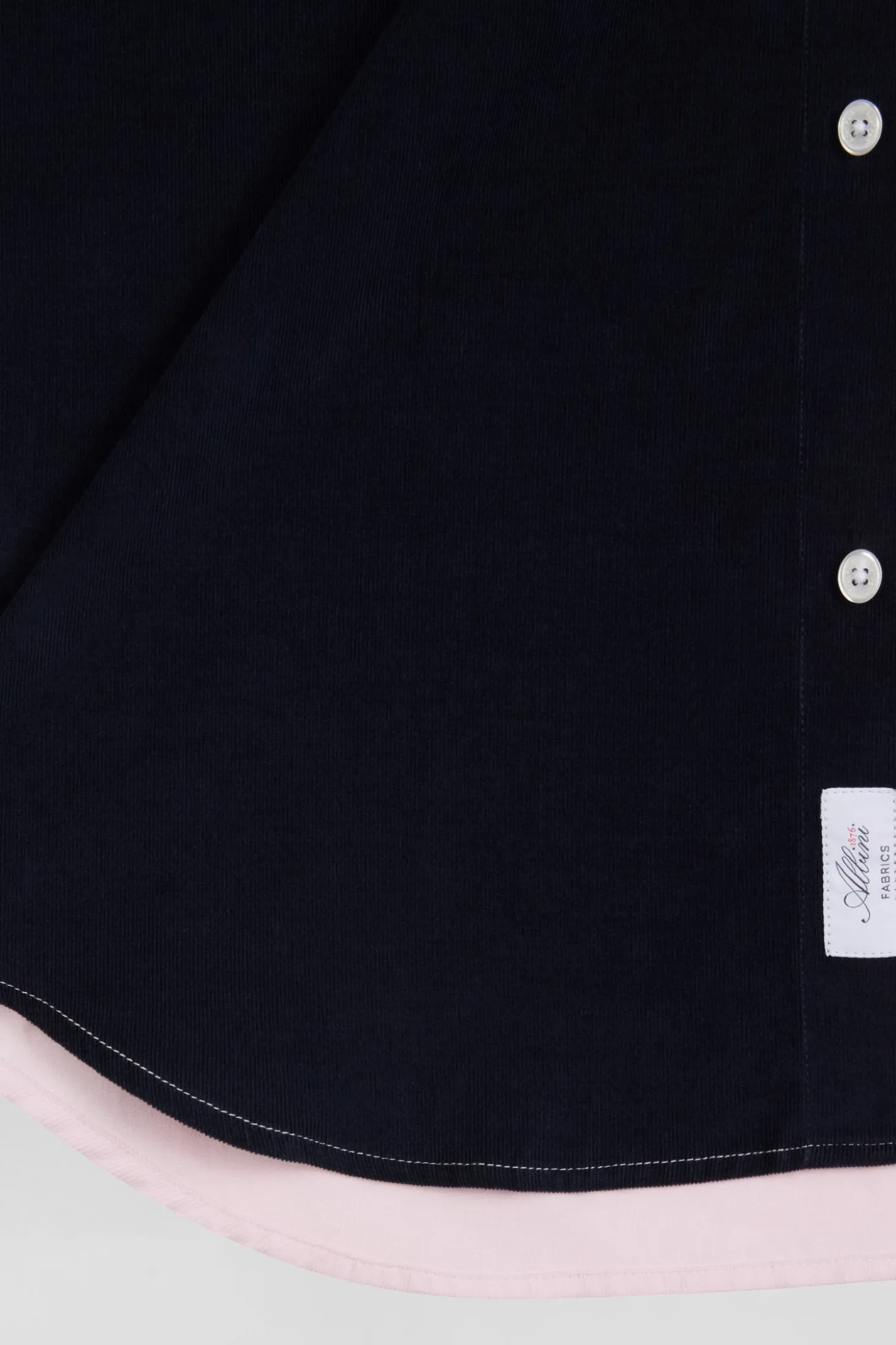 Regular green tricolour cotton shirt