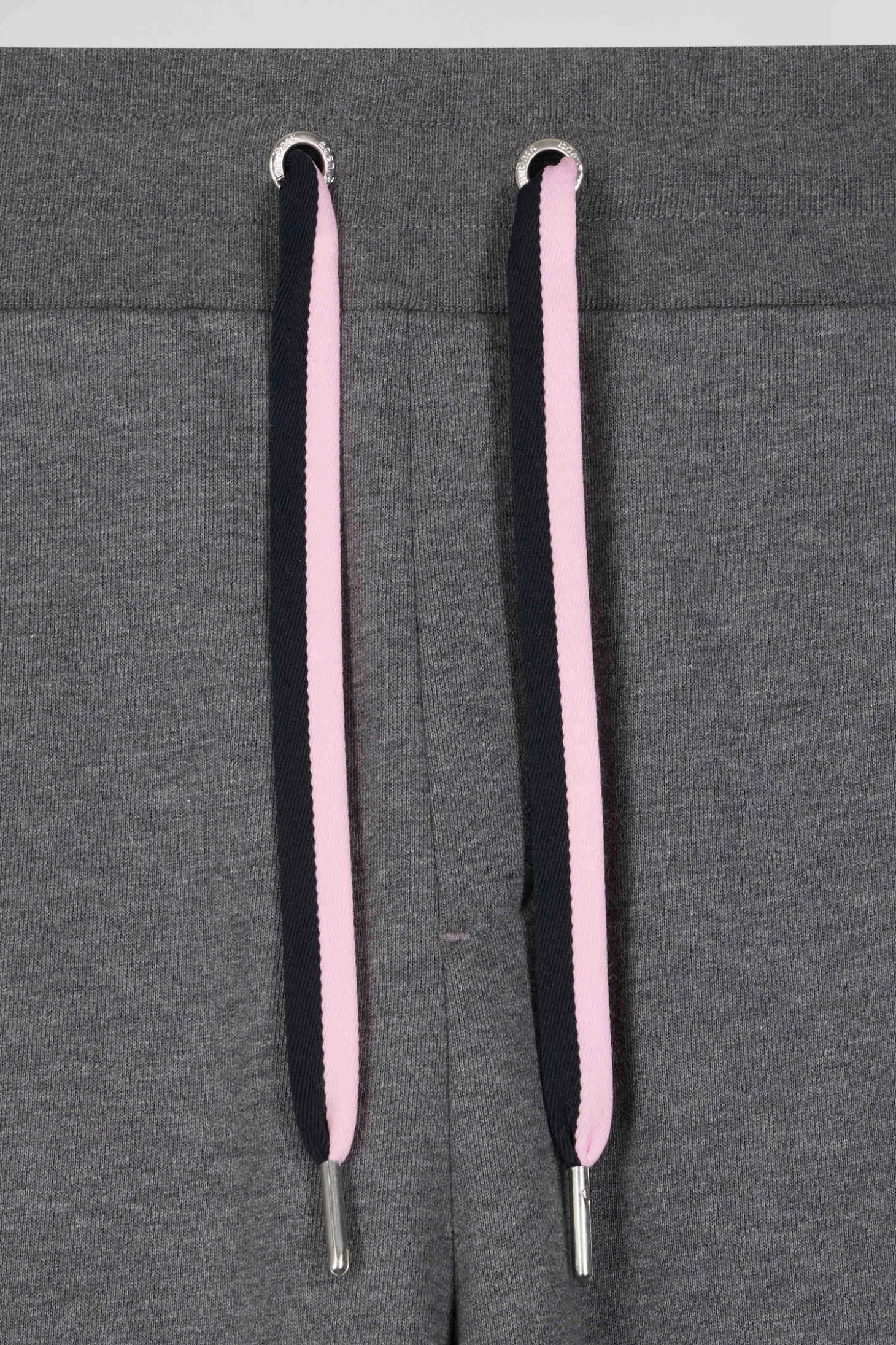 Regular grey brushed cotton fleece jogging bottoms