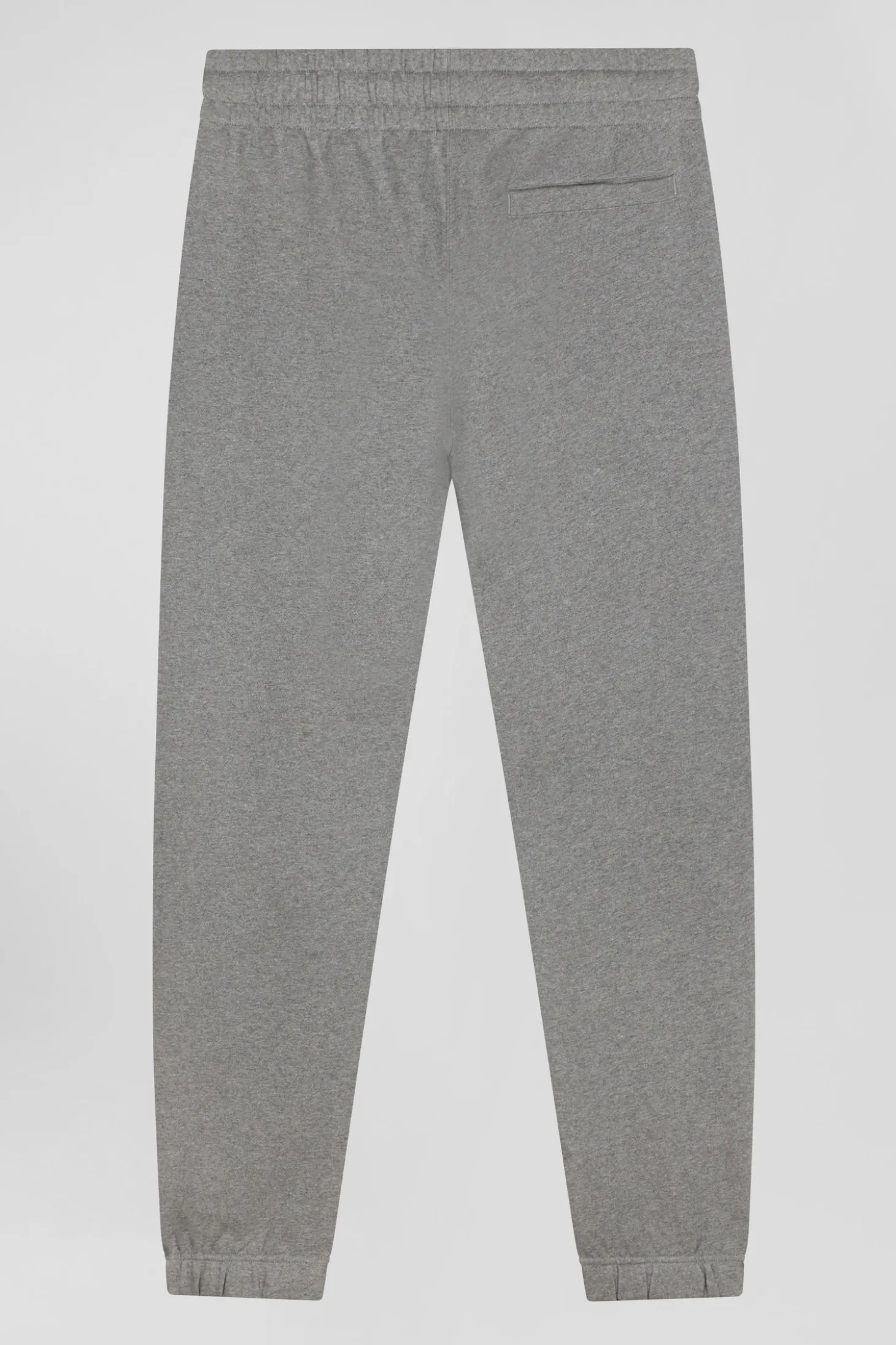 Regular grey brushed fleece jogging bottoms