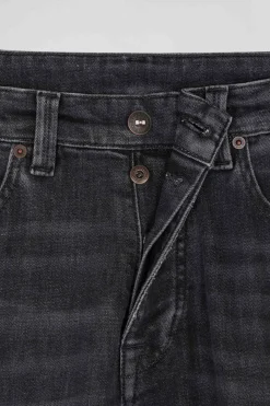 Regular grey mixed stretch denim jeans