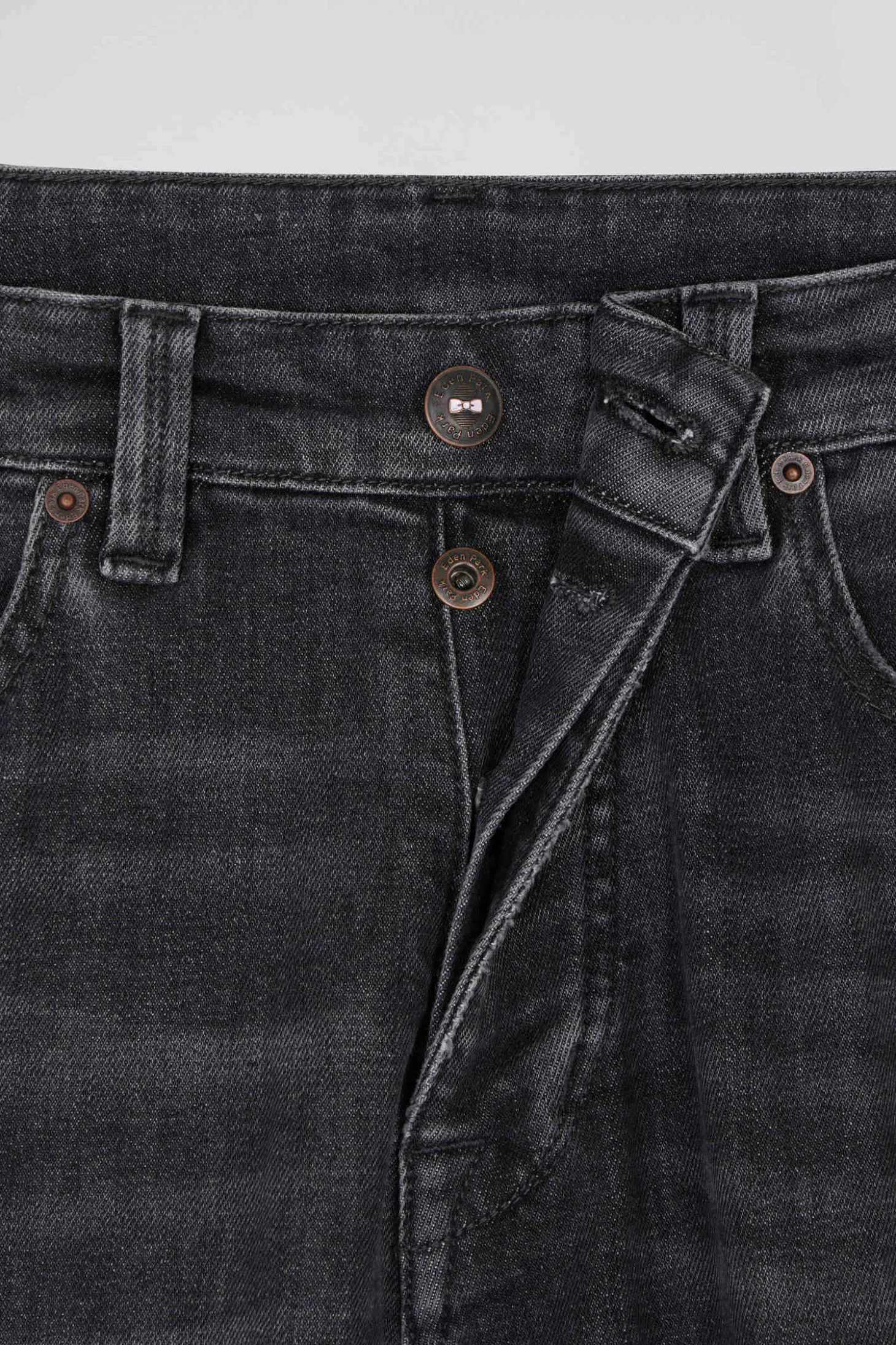 Regular grey mixed stretch denim jeans