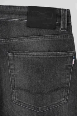 Regular grey mixed stretch denim jeans
