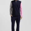 Regular tricolor XV de France long-sleeved cotton rugby shirt