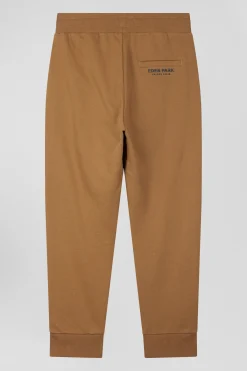 Relax camel brushed fleece jogging bottoms