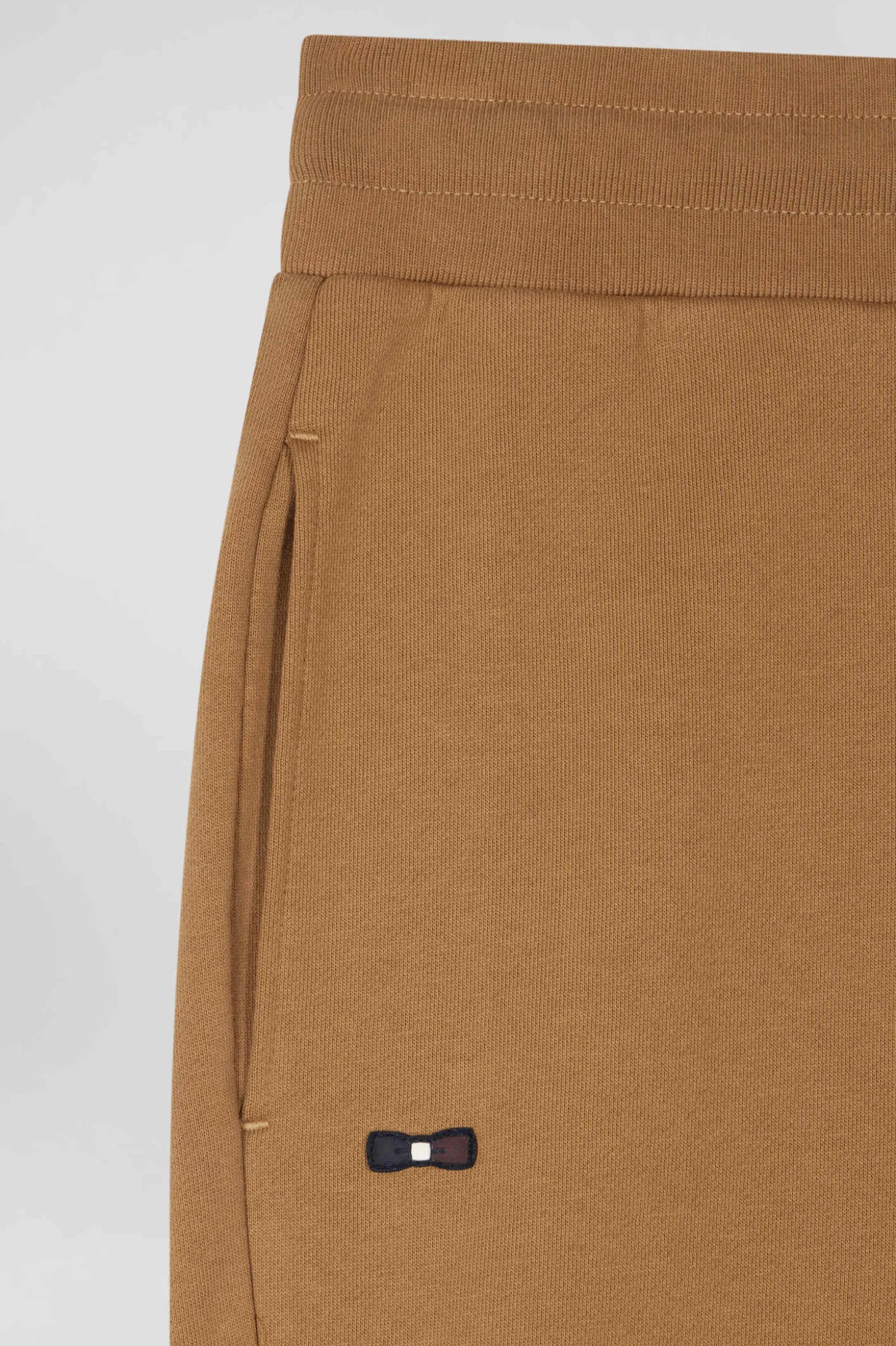 Relax camel brushed fleece jogging bottoms