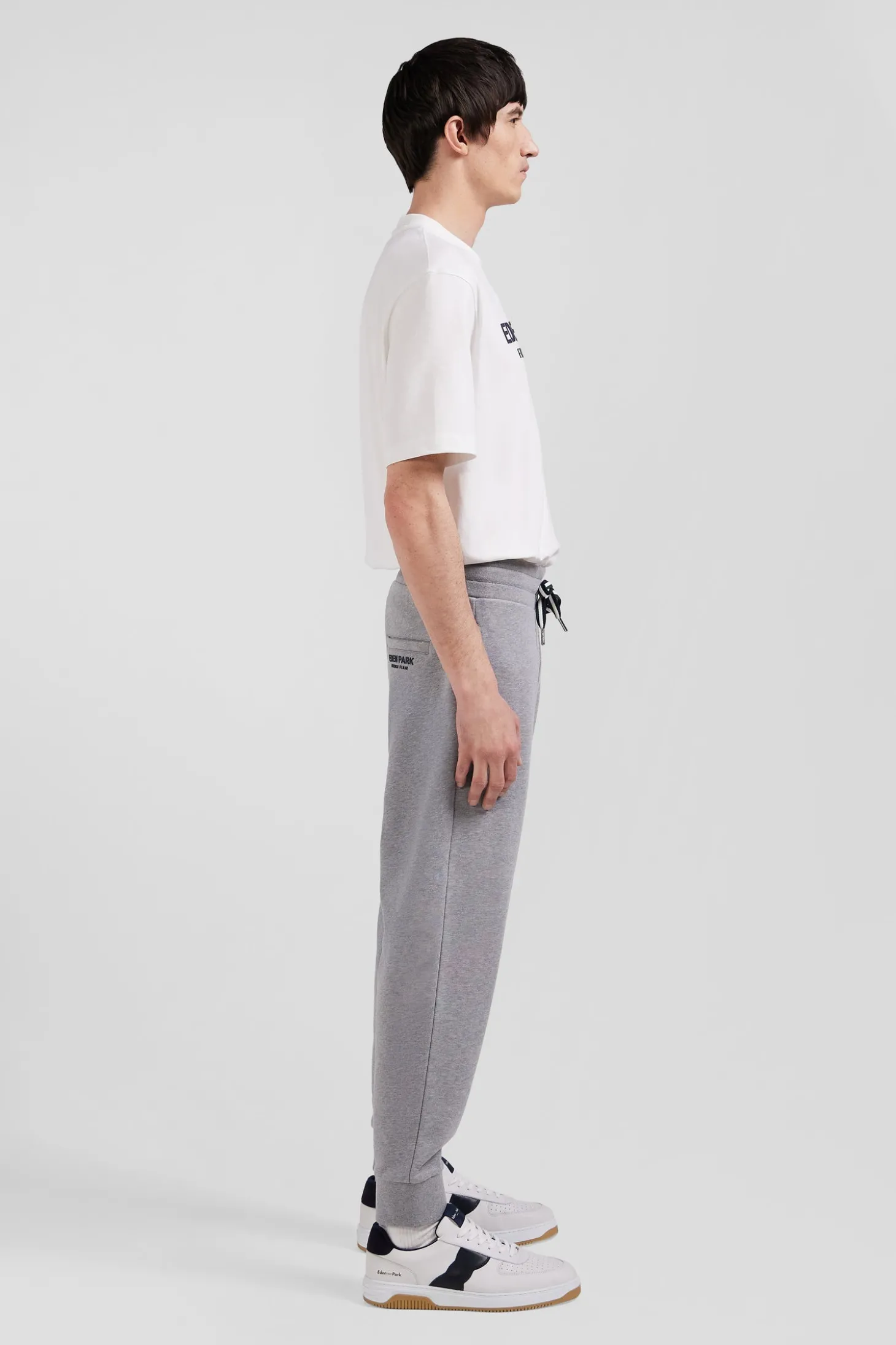 Relax grey brushed fleece jogging bottoms