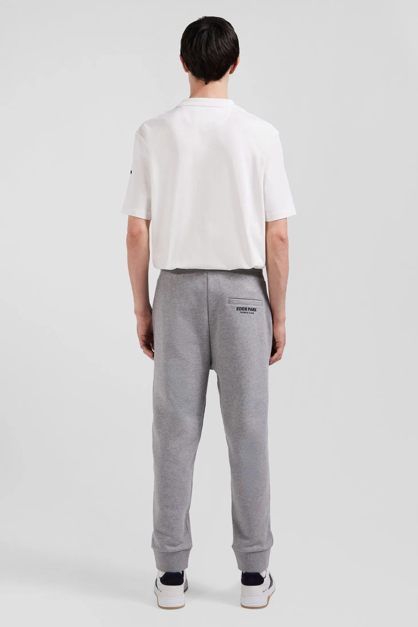 Relax grey brushed fleece jogging bottoms