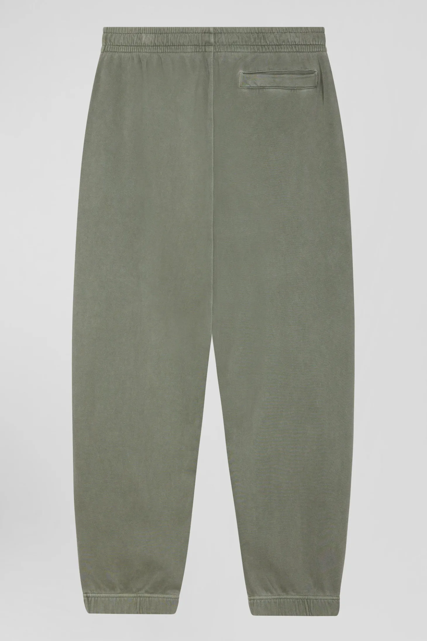 Relax unisex khaki brushed cotton fleece jogging bottoms