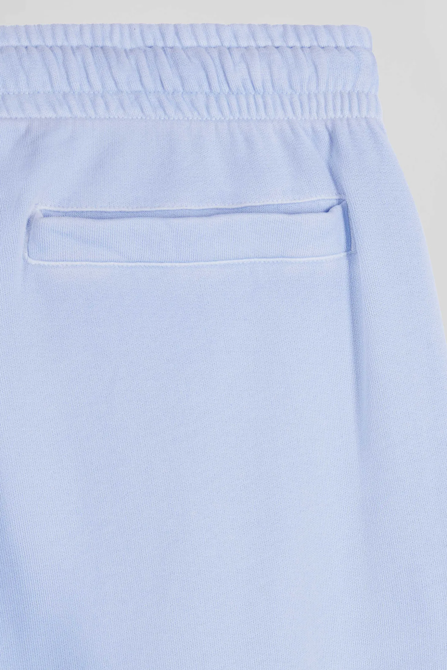 Relax unisex sky blue brushed cotton fleece jogging bottoms