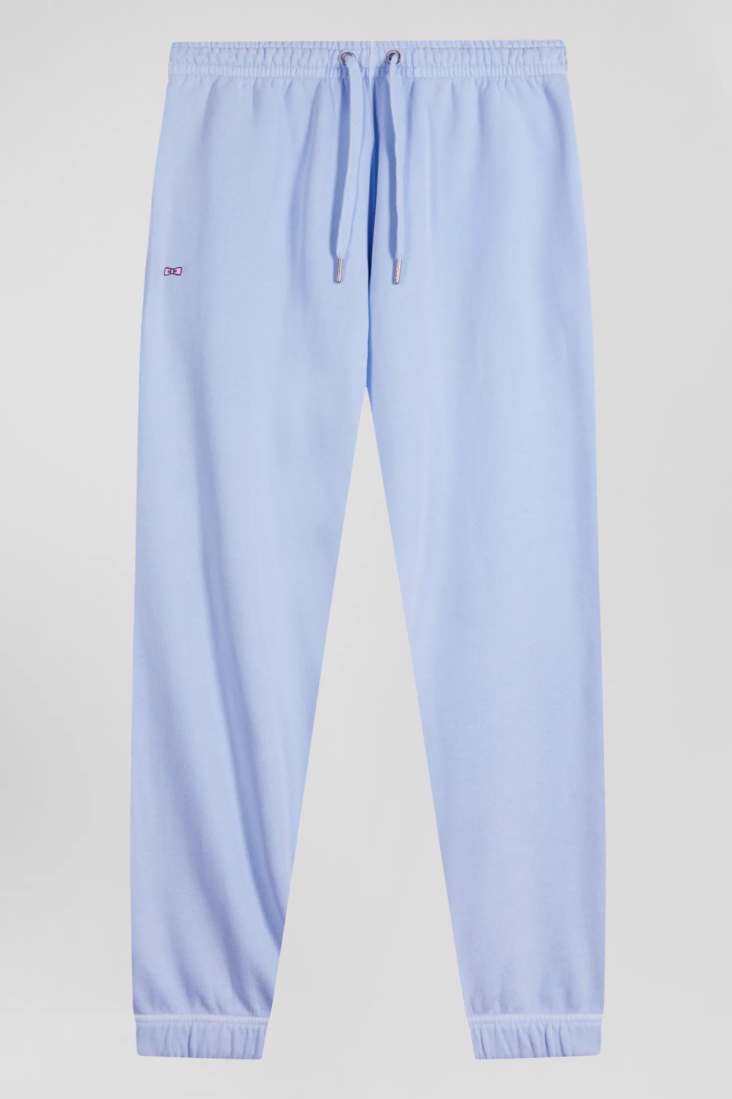 Relax unisex sky blue brushed cotton fleece jogging bottoms