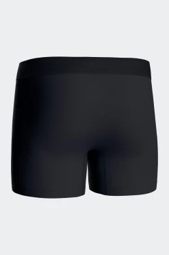 Set of 2 pink stretch cotton boxers with graphic micro patterns