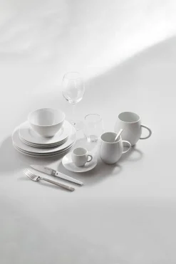Set of 6 stainless steel dessert spoons