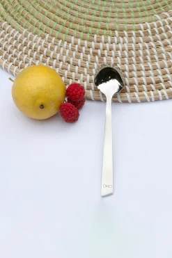 Set of 6 stainless steel table spoons