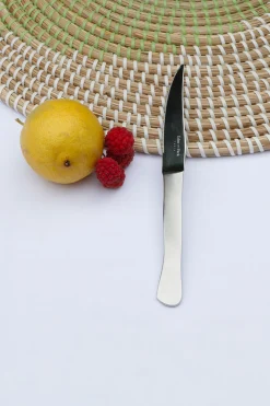 Set of 6 stainless steel table knives
