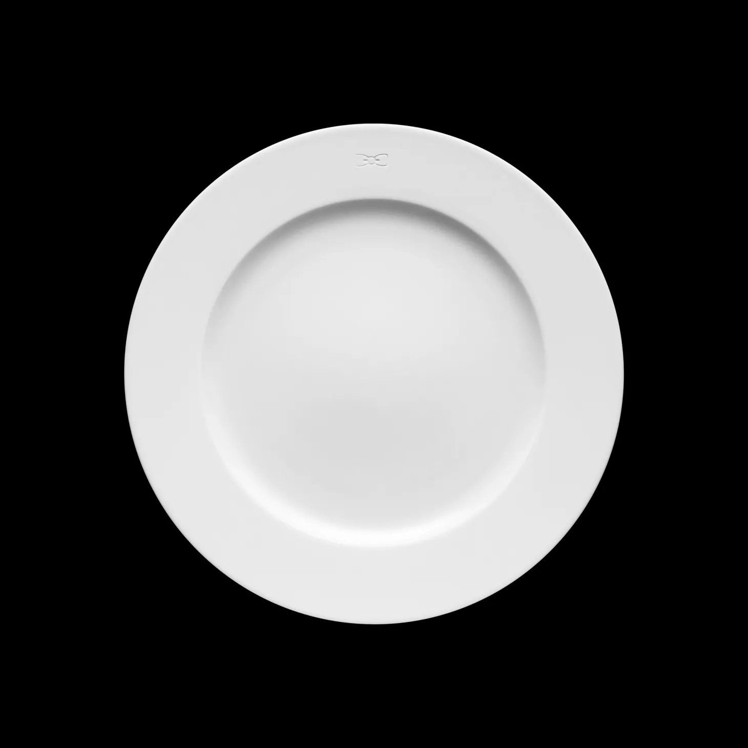Set of 6 White Limoges porcelain dessert plates