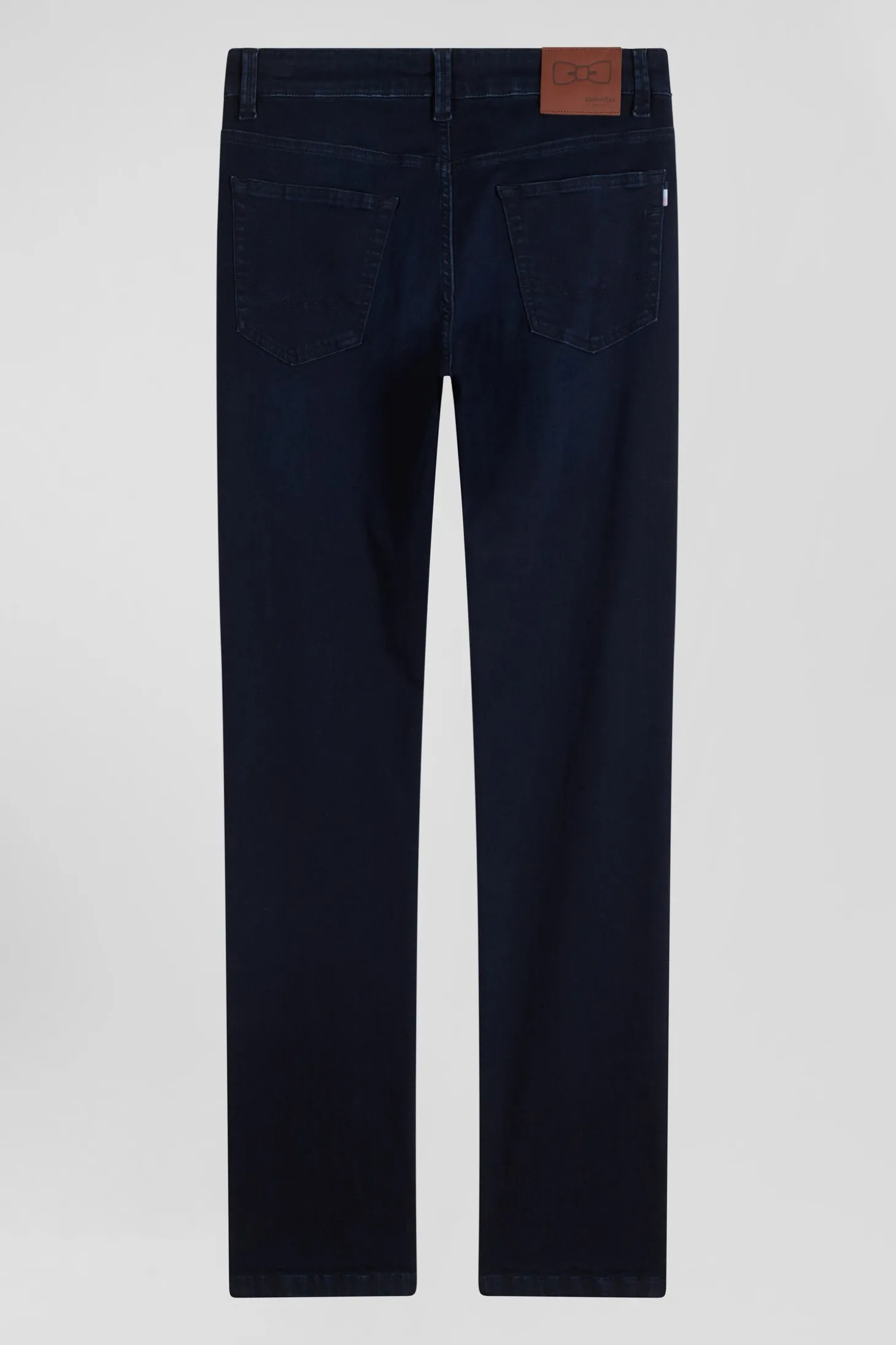 Slim navy blue stretch denim jeans