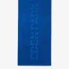 Small blue sports towel