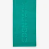 Small green sports towel