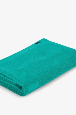 Small green sports towel