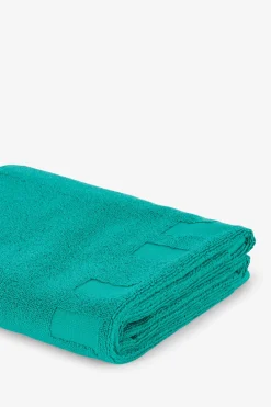 Small green sports towel