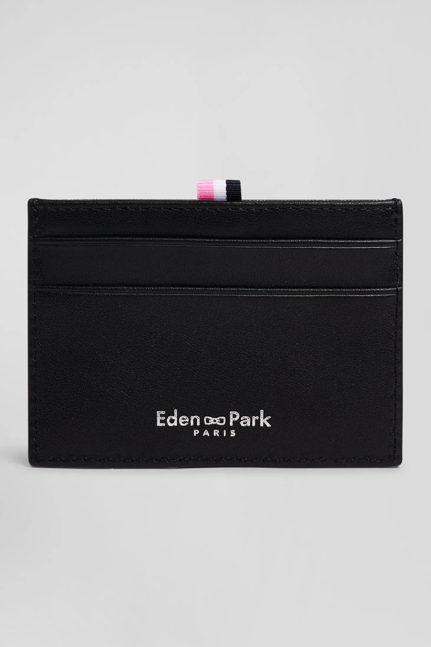Small navy blue card holder