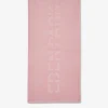 Small pink sports towel