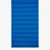 Striped blue hammam towel