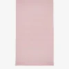 Striped pink hammam towel