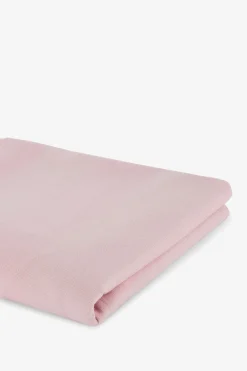 Striped pink hammam towel