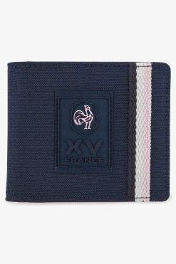 Tricolour France XV Italian-style wallet